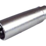 Adaptador XLR Macho 3Pin a  RCA Macho