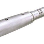 Adaptador XLR Macho 3Pin a JACK Hembra 6,3mm Mono