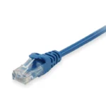 Latiguillo RJ45 Cat6 UTP CCA 2m AZUL EQUIP