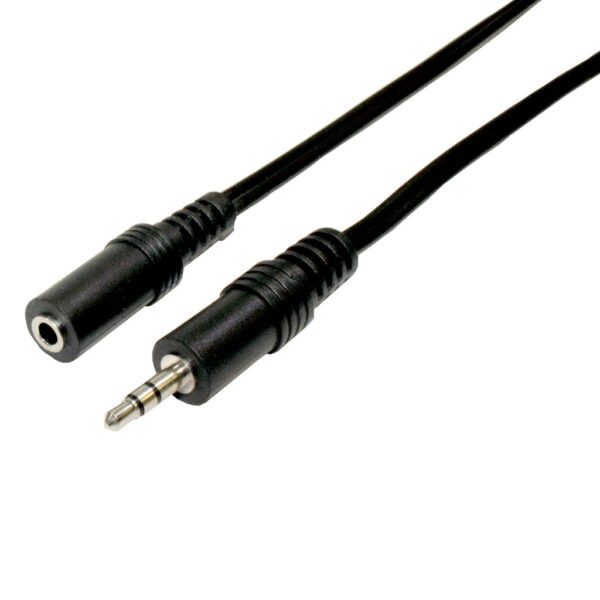 Cable JACK 3,5 Stereo Macho-Hembra 3,5 Stereo 3m