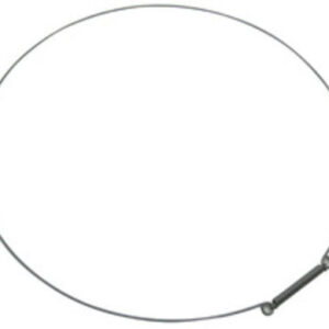Brida delantera sujección goma escotilla lavadora LG WM1465FHD