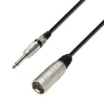 Cable XLR Macho a JACK 6,3 Mono 10m 3STAR ADAM