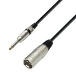 Cable XLR Macho a JACK 6,3 Mono 1m 3STAR ADAM