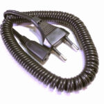 Cable Alimentacion AFEITADORAS Espiral 2mts