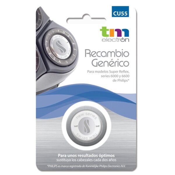 Cuchilla Compatible Afeitadora PHILIPS HQ55