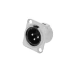 Base XLR Macho 3Pin Tipo D ADAM