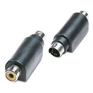 Adaptador Mini Din 4Pin Hembra a RCA Hembra