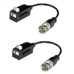 Pareja Balun CCTV Pasivo 1c Video PoC SAFIRE