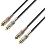 Cable 2xRCA macho a 2xRCA macho 6m ADAM K3
