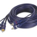 Cable RCA 2 Machos a 2 RCA Macho +REMOTE L.O. 5metros