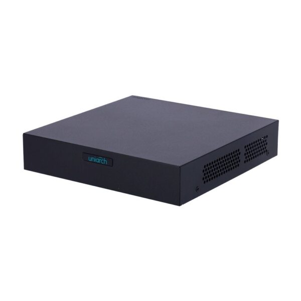 Grabador NVR 4Ch IP PoE 8Mpx 64Mbps UNIVIEW