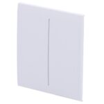 Panel táctil para interruptor de luz doble Retroiluminación LED
