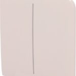 Panel táctil para un interruptor doble de luz