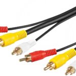 Cable RCA 3 Machos a 3 RCA Machos  5m