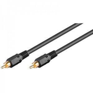 Cable RCA Macho a RCA Macho RG59 5m GOOBAY