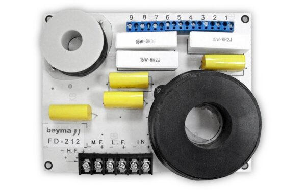 Filtro PASIVO 2Vias 600Wrms 1,2KHz FD212 BEYMA