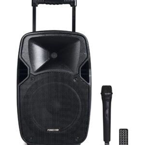 Altavoz Portatil 10" 100Wmax con Microfono FONESTAR  MALIBU-110L