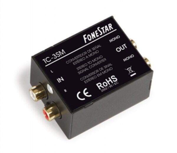 Convertidor Estereo a Mono RCA FONESTAR