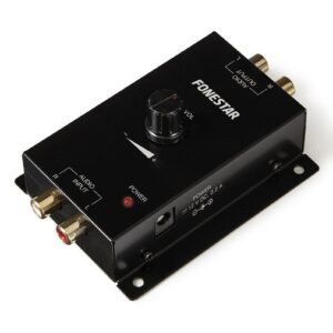 Preamplificador señal de línea con volumen