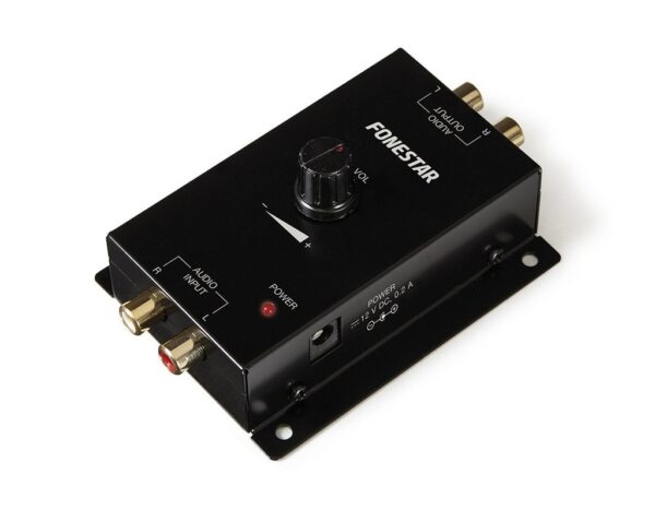 Preamplificador señal de línea con volumen