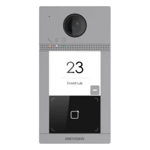 Placa Videoportero Ethernet Encastrar HIKVISION