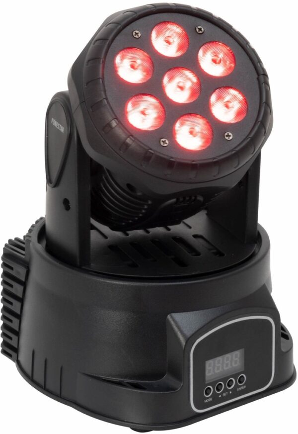 Cabeza Movil LED WASH DMX 7x10W RGBW FONESTAR