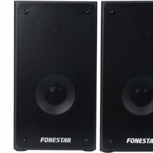 Pareja Altavoces Amplificados Bluetooth NEGROS