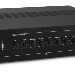 Amplificador PA 240Wrms MP3/BT 4MIC 2AUX PD PRM240