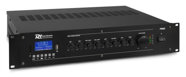 Amplificador PA 240Wrms MP3/BT 4MIC 2AUX PD PRM240