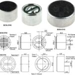Capsula Microfonica Electret 2K2 Ohm alimentacion 1,5-10V