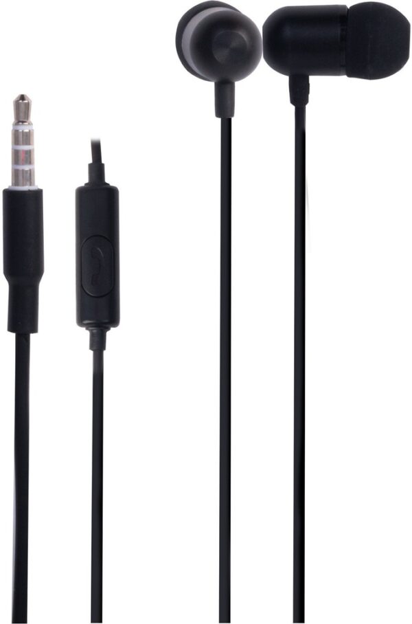 Auriculares InEar con Microfono JACK 4C NEGRO  X3-N
