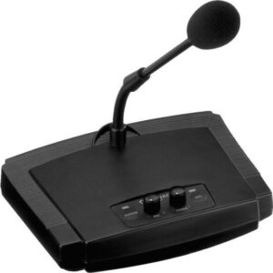 Microfono Sobremesa Avisos MONACOR ECM-450