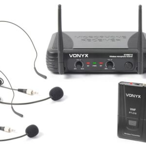 2 Microfonos Inalambricos Diadema VONYX STWM712H