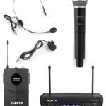 2 Microfonos Inalambricos Mano / Petaca VONYX WM82C