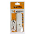 Amplificador TV Interior 2S 20dB conectores F ICT