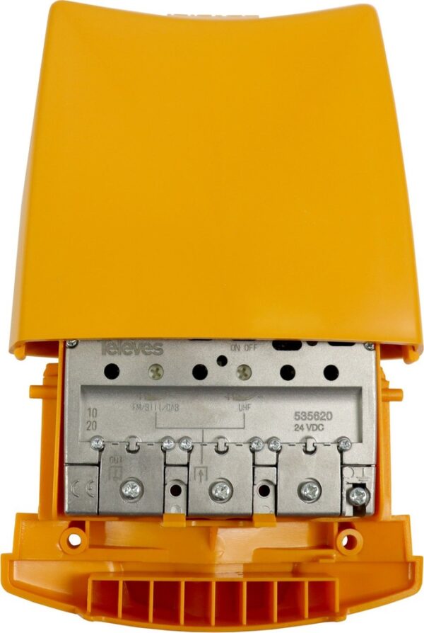 Amplificador Mastil 41dB 1e DAB/FM/UHF LTE700