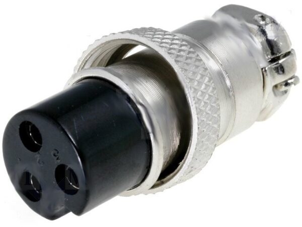 Conector Microfono Hembra aerea 3 contactos
