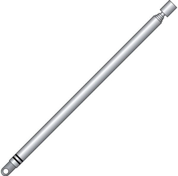 Antena telescópica 6 tramos 173x804mm