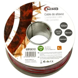 Cable Paralelo 2x0,50mm CCA ROJO/NEGRO (100m)