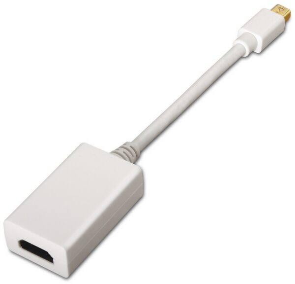 Adaptador MiniDisplayPort a HDMI BLANCO