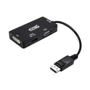 Conversor DisplayPort a VGA/DVI/HDMI NANOCABLE