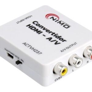 Conversor HDMI a RCA AV Video y Audio