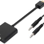 Conversor HDMI a VGA con JACK 3,5 de audio NANOCABLE