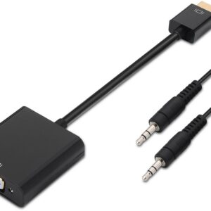 Conversor HDMI a VGA con JACK 3,5 de audio NANOCABLE