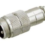 Conector Microfono Macho aereo 2 contactos Prolongador