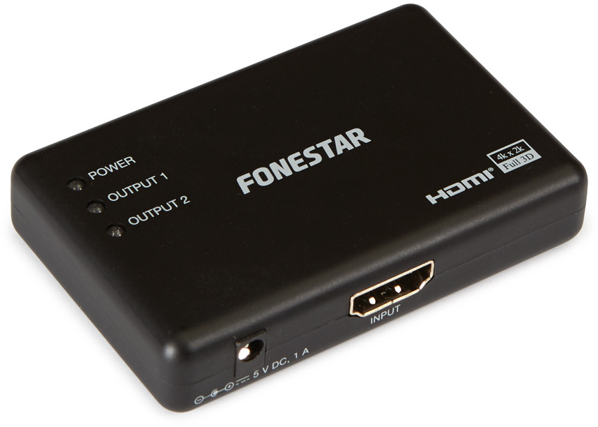 Distribuidor HDMI 1.4 4K@30 2Salidas EDID FONESTAR