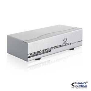 Distribuidor Splitter VGA  2Salidas 250Mhz NANOCABLE