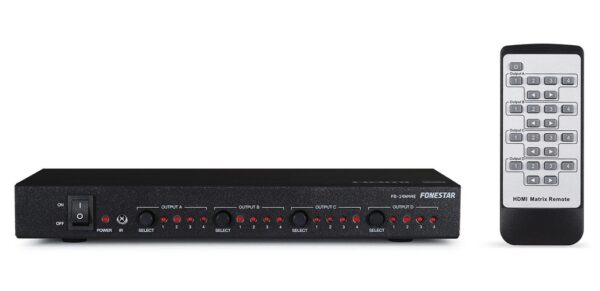Matriz HDMI 4x4 4k 2k Full HD 1080 3D EDID