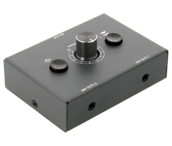 Selector de audio de 2 Canales por Jack 3.5mm