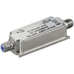 Amplificador de linea FI 20dB satelite y MATV